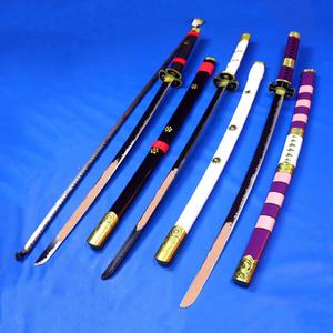 ดาบคอสเพลย์อะนิเมะญี่ปุ่นทาจิยูซูรุของเล่นดาบไม้แบบชิ้นเดียว - Product Image 4