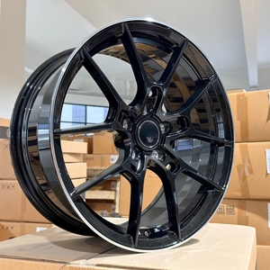 Nouvelles <span class=keywords><strong>jantes</strong></span> forgées noires brillantes de 18 à 19 pouces 5x114.3 5x112 style G025 pour Honda Civic Toyota Subaru WRX - Product Image 4