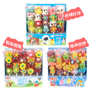 Bán Buôn 50G Đầy Màu Sắc Biển Thế Giới Xiên Gummy Trái Cây Trái Cây Flavours Màu Kẹo Ngọt Ngào - Product Image 5