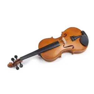 Beginner Student Plywood flamed violin 4/4 3/4 1/2 1/4 wholesale