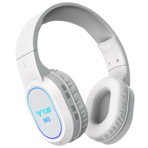 Auriculares inalámbricos W5 con luz RGB para teléfono móvil, computadora y televisor - Product Image 1
