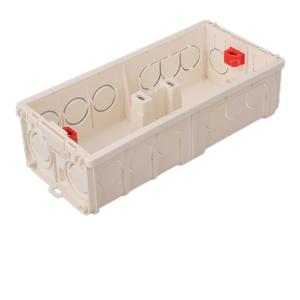 Caja inferior de instalación de interruptores, caja de instalación integrada, caja de instalación de enchufe de interruptor ignífugo, varias especificaciones - Product Image 1