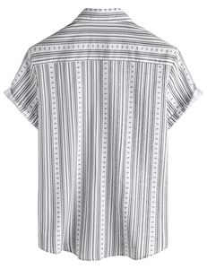 Camisa de Playa con Estampado Personalizado, Nuevo Estilo Unisex, Camisa Hawaiana Aloha, Ligera, Transpirable, Top de Verano, Venta al Por Mayor - Product Image 4