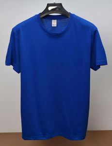 เสื้อยืดคอตตอนแท้ 100% นุ่มพิเศษ น้ำหนัก 220 กรัม สีพื้น คุณภาพสูง เป็นมิตรกับสิ่งแวดล้อม สำหรับผู้ชายและผู้หญิง ลดราคาจากโรงงาน - Product Image 1