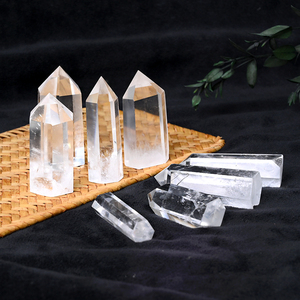 Vente en gros de pierres de guérison en cristal naturel, tour en quartz clair pour la décoration de la maison - Product Image 3