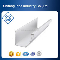 Offre Spéciale maison canal de drainage plastique extrusion toit gouttière philippines blanc brun gris couleur pvc gouttière 3 mètres