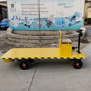 Transpallet elettrico a pianale elettrico con carrello elettrico EVBT carrello elettrico elettrico a quattro ruote per negozio di auto - Product Image 5