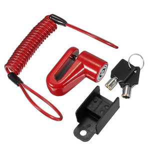 Scooter blocco freno a disco bici con corda resistente antifurto serratura <span class=keywords><strong>di</strong></span> sicurezza ad alta sicurezza per Cityneye M365 1s Scooter 1 pezzo 7mm - Product Image 4
