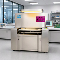 Machine d'exposition de circuits imprimés haute résolution avec source de lumière UV-LED parallèle, fixation de film sous vide et résolution de 2,0 mil