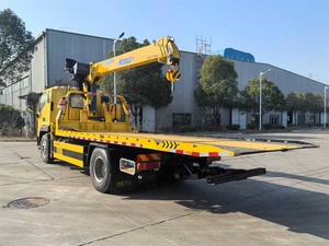 Nueva Grúa de Remolque de Servicio Pesado con Motor Diésel Manual Foton de 10 Toneladas, Camiones de Remolque con Grúa Telescópica Montada - Product Image 3