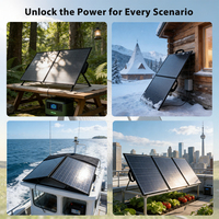 Panneau solaire pliable Garantie 5 ans Support OEM disponible Module solaire 100W 200W 400w 20v 36v Panneau solaire 100-400 Watt