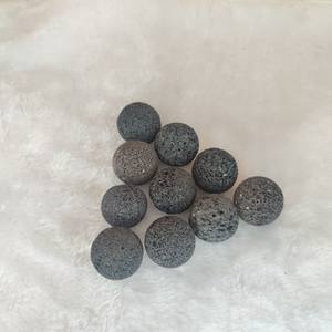 Bolas de aromaterapia con piedra de basalto volcánico Superficie de bloque pulido - Product Image 2