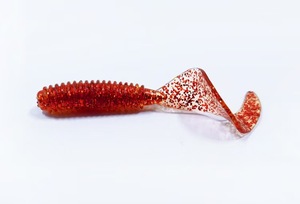 <span class=keywords><strong>Leurre</strong></span> <span class=keywords><strong>souple</strong></span> articulé à queue spirale en PVC, appât coulant <span class=keywords><strong>pour</strong></span> la pêche au bar - Product Image 2