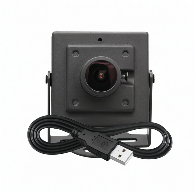 1080p HD External USB Industrial Camera Wide-Angle Distortion-Free Module Night Vision Driverless for Industrial Security