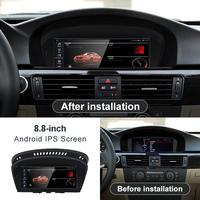 Système Android AUTO sans fil STWEI MTK8581 8,8 pouces pour BMW Série 3 E90 E91 Série 5 E60 E61 Autoradio Bluetooth