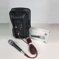 Microphone dynamique portable neuf avec suppression du bruit, câble métallique de 5 m - Haute qualité pour le karaoké familial et les conférences
