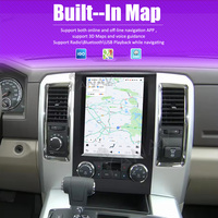 128GB Android 13 lecteur multimédia GPS Navigation stéréo récepteur tête unité autoradio pour Dodge RAM 1500 2500 2008-2012