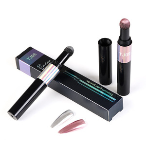 Factory Supply Nail Art Air Cushion Magic Pen Non-Dust Mirror Solid Titanium Powder - Product Image 1