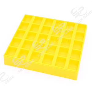 Machine de jeu de vente chaude 30 grilles boîte de rangement de pièces en plastique boîte en plastique de jeton de jeu - Product Image 6