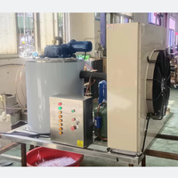Flocon de glace d'approvisionnement d'usine d'Iceups faisant la machine 3 tonnes par jour pour l'industrie de poisson