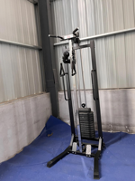 Qualité directe usine : Machine à câble à plateau de chargement pour entraînement croisé, tirage vertical, biceps, triceps et rameur