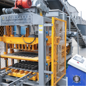 Máquina de Fabricación de Bloques y Ladrillos de Hormigón con Motor Diésel QT4-25, la Más Vendida - Product Image 6