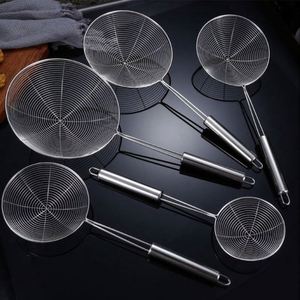 Cuillère passoire en fil d'acier inoxydable pour cuisine, ustensile de cuisson, passoire à pâtes - Product Image 4
