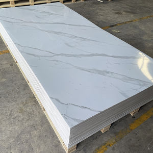 2毫米3毫米 * 1220 * 2440毫米柔性聚氯乙烯塑料板紫外大理石板材室内装饰 - Product Image 3