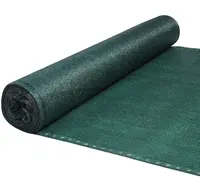 90% Солнцезащитная сетка пластиковая тканая полипропиленовая ткань зеленая теневая сетка в рулоне