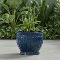 Pots et jardinières en céramique en gros, usine professionnelle, terracotta, décoration de jardin à domicile, grands pots décoratifs
