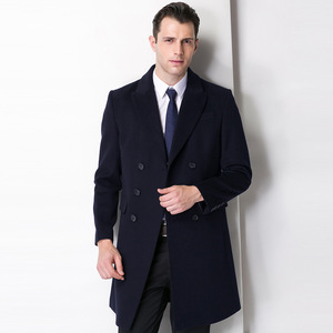 Cappotto di fascia alta da <span class=keywords><strong>uomo</strong></span> in Cashmere 90% fascia alta in lana 10% Cashmere, cappotto <span class=keywords><strong>doppiopetto</strong></span> da <span class=keywords><strong>uomo</strong></span> - Product Image 1