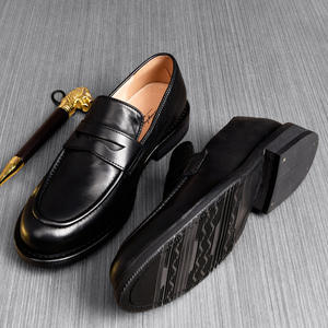 รองเท้าโลฟเฟอร์ลำลองสำหรับผู้ชายรองเท้าทำงานแบบสั่งทำคุณภาพสูงรองเท้าทำงานแบบลำลอง - Product Image 4