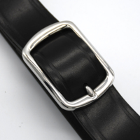 Boucle de ceinture en acier inoxydable Boucles de ceinture en cuir pour hommes 35mm Boucles de ceinture à une broche pour hommes