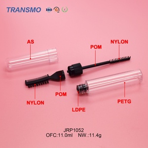 Gel para Cejas Doble Cepillo Mágico, Botella de 10 ml, Diseño de Tubo de Rímel con Cepillo para Maquillaje Profesional, Logotipo Personalizado - Product Image 3