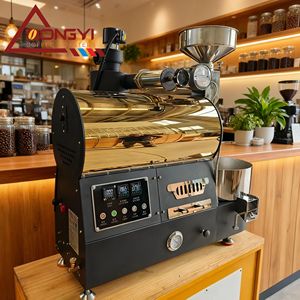 Tostadora de Granos de Café de 1 kg, 2 kg, 3 kg, 5 kg, 6 kg, Máquina Tostadora de Café de Acero Inoxidable, Ideal para Uso Doméstico y Comercial - Product Image 1