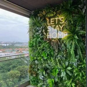 Internet famoso verde grama artificial planta parede customizável Live Broadcast fundo decoração - Product Image 1