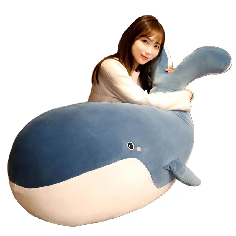 Groothandel Gigantische Walvis Knuffel Groot Formaat Zeedieren Walvis Dolfijn Knuffels Meisje Geschenken Decor