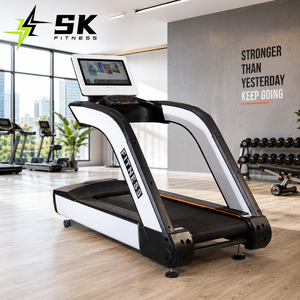SK Commercial 3HP <b>Running</b> <b>Machine</b> Auto Incline LCD Screen Gym Cardio Equipment Factory China OEM ODM Sale New SK--T6 COMMERCIAL - Product Image 1