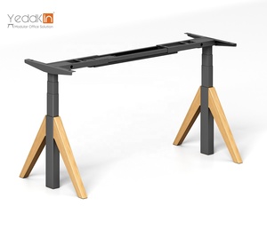 Pies <span class=keywords><strong>de</strong></span> mesa altura ajustable Escritorio <span class=keywords><strong>de</strong></span> pie eléctrico mecanismo <span class=keywords><strong>de</strong></span> elevación marco escritorio doble motor sentado Escritorio - Product Image 1