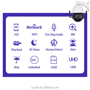 Icsee 5MP Pan nghiêng không dây <span class=keywords><strong>wifi</strong></span> an ninh máy ảnh nhà ngoài trời 360 ° hình người theo dõi chuyển động phát hiện laser LED tầm nhìn ban đêm - Product Image 2