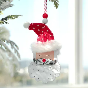 Pendentif De noël en feutre, décoration De fête, ornement pour arbre, nouvelle collection