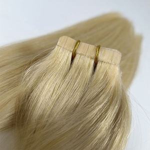Extensions de cheveux à bandes de luxe 100% naturelles vierges brésiliennes, lisses comme des baguettes, 100% cheveux humains Remy, double épaisseur, vente en gros - Product Image 6
