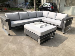 <span class=keywords><strong>Darwin</strong></span> modèles classiques meubles d'hôtel haut de gamme ensemble de jardin canapé en osier canapé de salon sectionnel extérieur - Product Image 3