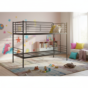<span class=keywords><strong>Lit</strong></span> superposé moderne <span class=keywords><strong>en</strong></span> métal pour dortoirs d'étudiants, idéal pour les appartements d'entreprise et universitaires - Product Image 3