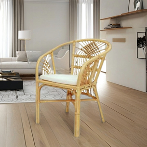 Chaise de loisirs modulaire capitonnée en bambou Harmony, modèle très demandé pour chambre, hôtel, école, appartement, atelier - Product Image 2