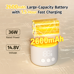 Chauffe-biberon portable sans fil en acier inoxydable 316 sans BPA 500 ml rechargeable USB chauffé pour l'alimentation des bébés en voyage en plein air - Product Image 6