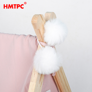 Yüksek Kaliteli Lüks Küçük Masif Ahşap Pamuklu Köpek Evi Lüks Üçgen Çadır Evcil Hayvan Kulübesi - Product Image 6