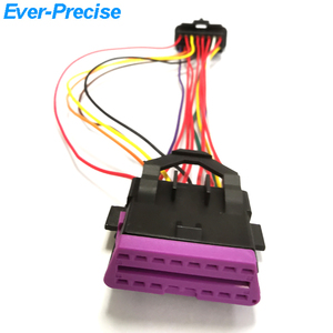 Диагностический удлинитель 3A0972695A, 16-контактный OBD II OBD 2 Штекерный разъем OBD2 для открытия кабеля - Product Image 2