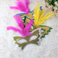 Masque pour les yeux, Halloween, spectacle de mascarade, fête d'anniversaire, Pâques, Noël, Nouvel An, masque pour enfants, écologique, couleur personnalisée, papier