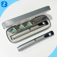 Étui rigide vide pour stylo injecteur V1/V2/V3 en métal réutilisable avec cuir PU, idéal pour la maison - Offre Spéciale